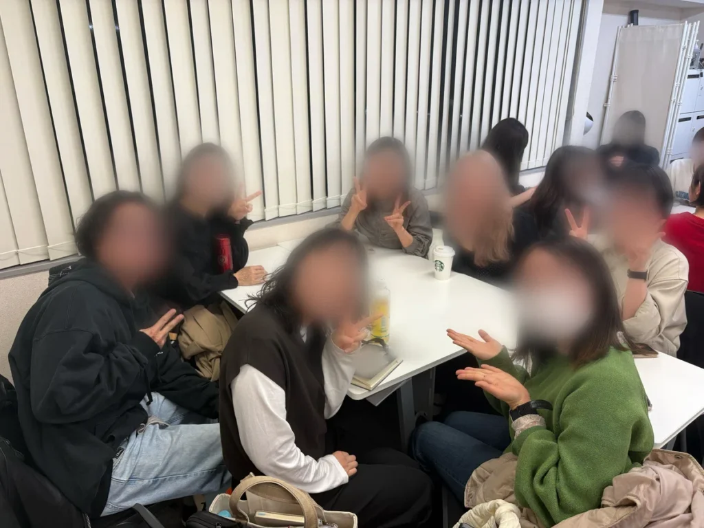 作業会で出会った同じ目標に向かって進む仲間との交流も、行動を続ける支えに
