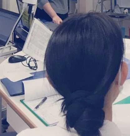 看護師として働いていた頃のかやっぺさん