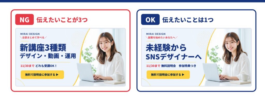 26_①1枚で伝えることは1つに絞る